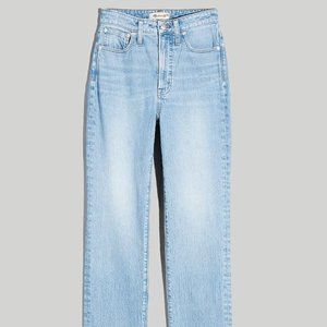 Madewell Curvy Perfect Vintage Straight Jean